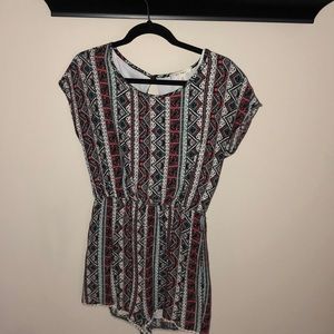 Short Sleeve Romper - Miami